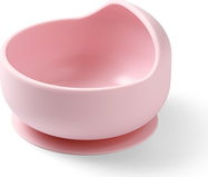 BABYONO Silikonschnuller mit Saugnapf - pink 6m+