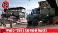 Classic Kit military A03306A - WWII 3-ton 4x4 General Service &amp; Troop Trucks (1:76)