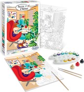 SENTOSPHERE PALETTE D'ARTISTE Maľovanie podľa čísel Interiér