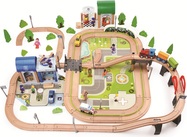 2Kids Toys Vláčikodráha Mesto a Dedina 200 dielov