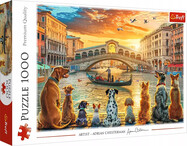 Trefl 1000-teilige Puzzle: Welpen in Venedig