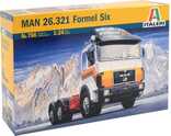 Model Kit truck 0756 - MAN 26.321 FORMEL SIX (1:24)