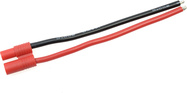 Konektor pozlátený 3.5mm samec s káblom 14AWG 10cm