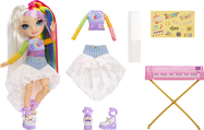 Rainbow High Junior Fashion bábika v rockovej kapele - Amaya