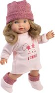 Llorens 28041 VALERIA - muñeca realista con cuerpo de vinilo completo