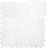 Penová podložka Puzzle 30x30 cm 9ks, Ivory Beige