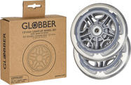 Globber Roți luminoase 121mm SET (Roșu, Verde și Albastru)