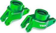 Traxxas těhlice zadní hliníková zeleně eloxovaná (pár)