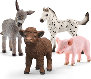 Schleich Bauernhof-Jungtiere