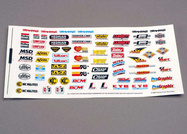 Traxxas samolepky Racing sponsors