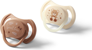 BABYONO Cumlíky silikónové symetrické 0-6m, 2 ks