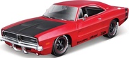 Maisto - 1969 Dodge Charger R/T, červený, Classic Muscle, 1:25