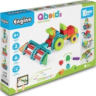 Engino QBOIDZ farmársky traktor s 10 bonusovými modelmi