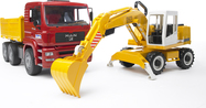 Bruder 02751 - LIEBHERR BAGGER MAN