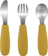 Silikónový detský príbor, Mustard Yellow
