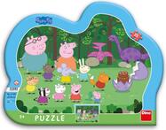 Dino Peppa Pig 25 kontura Puzzle