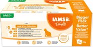 Kapsička Iams Delights morské a suchozem.mäso v želé multipack 6120g