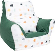 Detské kreslo plnené guličkami New Baby zelená