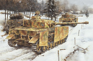 Maquette de char 6556 - Pz.Kpfw.IV Ausf.J PRODUCTION MOYENNE (AOÛT-SEPTEMBRE 1944) (KIT INTELLIGENT)