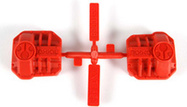 Axialdifferentialdeckel rot AR44