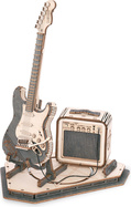 RoboTime drevené 3D puzzle Elektrická gitara