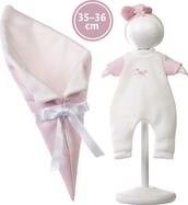 Llorens M636-32  oblečenie pre bábätko NEW BORN veľkosť 35-36 cm