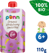 SALVEST Ponn BIO Ovocné pyré s malinami (110 g)