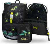BAAGL SET 3 Airy Trattore: zaino, astuccio, sacchetto GRS
