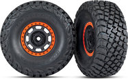 Traxxas koleso 3.2/2.2", disk Desert Racer, pneu Baja KR3 (2)