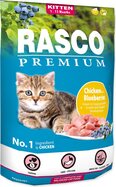 Krmivo Rasco Premium Kitten kura s čučoriedkou 0,4kg