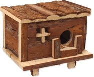 Domček Small Animals Srub drevený s kôrou 18x13x13,5cm