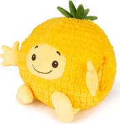 Cozy Noxxiez HW751 Ananas -hrejivý plyšový vankúš 3 v 1