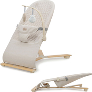 KINDERKRAFT Wippe Mimi Beige Holz, bis 9 kg