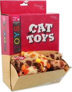 Hračka Magic Cat myška plyš, bavlna s catnipom 6cm 60ks