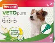 Beaphar Vetopure Spot-on pipeta pre mačky 3 ks S-M