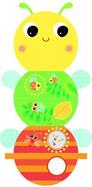 BRIGHT STARTS Knjiga aktivna na C prstenu Beautiful Bugs pčelica 0m+