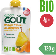 Good Gout BIO Hruška s klementínkou (120 g)