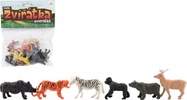Animale mini safari ZOO plastic 5-6cm 12 buc la punga