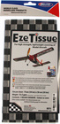 Eze Tissue poťahovací papier 13.5g/m2 75x50cm kockovaný čierny (3ks)