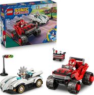 LEGO® Sonic The Hedgehog™ 77118 Silver a jeho auto vs. Knuckles a jeho monster truck