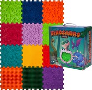 Ortek Masážna podložka Ortek Dinosaury Puzzle 12 prvkov