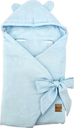 EKO Schlafsack für Autositz Musselin Blau 110x100 cm