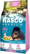 Krmivo Rasco Premium Puppy Mini kura s ryžou 3kg