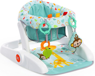 BRIGHT STARTS Siège d'apprentissage avec jouets prêt pour le voyage Learn-to-Sit™, 4m+