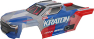 Arrma Karosserie rot/blau: Mini Kraton