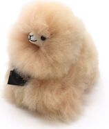 INKARI Plüschspielzeug Alpaka Mini Monsterfluff Blond 15cm