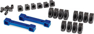 Traxxas Radaufhängungsarme Aluminium blau: 4-Tec 2.0