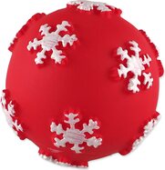 Dog Fantasy Winter Tale Quietschball, rot ? 7cm