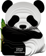 EUGY Panda velká 3D kartonová skládačka