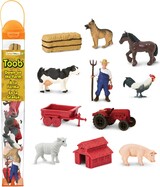 Safari® Toob Dole na farme zvieratá 11 figúrok